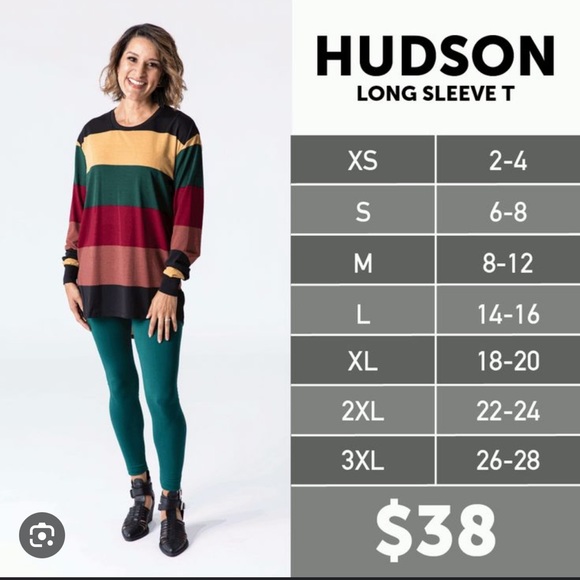 LuLaRoe long sleeve Hudson - Medium - Picture 9 of 9